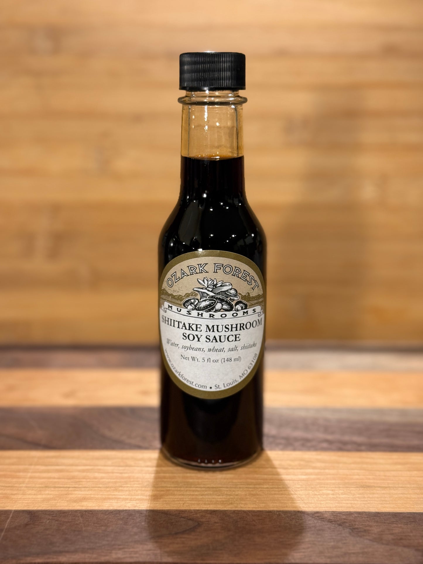 Shiitake Mushroom Soy Sauce, 5 oz.