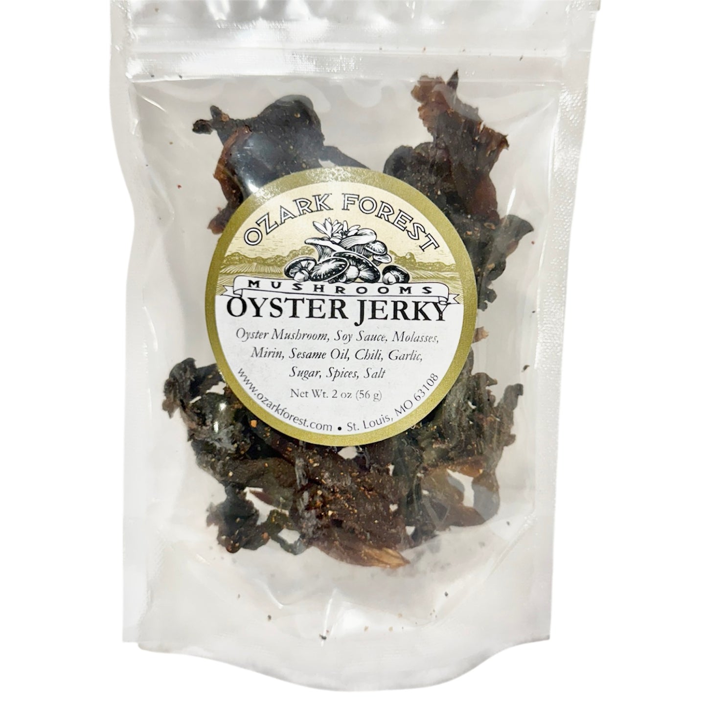 Oyster Mushroom Jerky, 2oz.