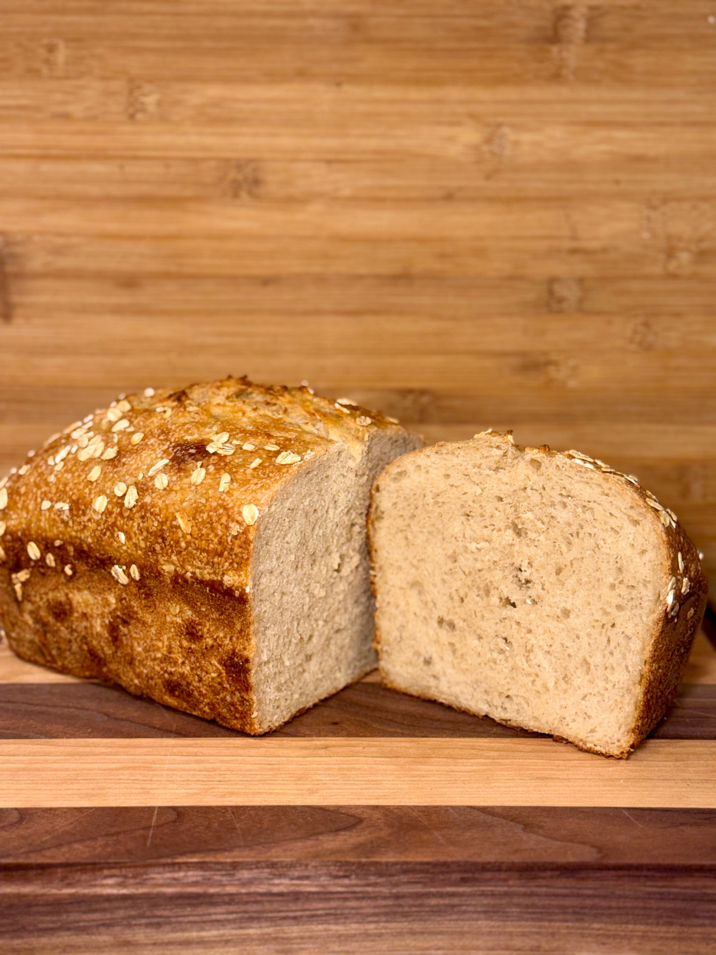 Organic Soft Honey Oat Sourdough (Loaf)