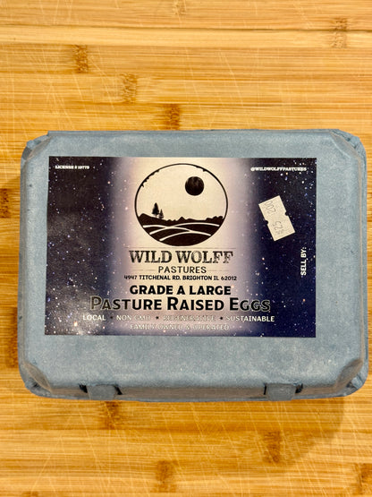 Local Wild Wolff Pastures Eggs (Dozen)