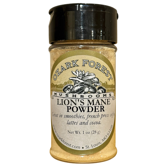Dried Lions Mane Powder, 1 oz.